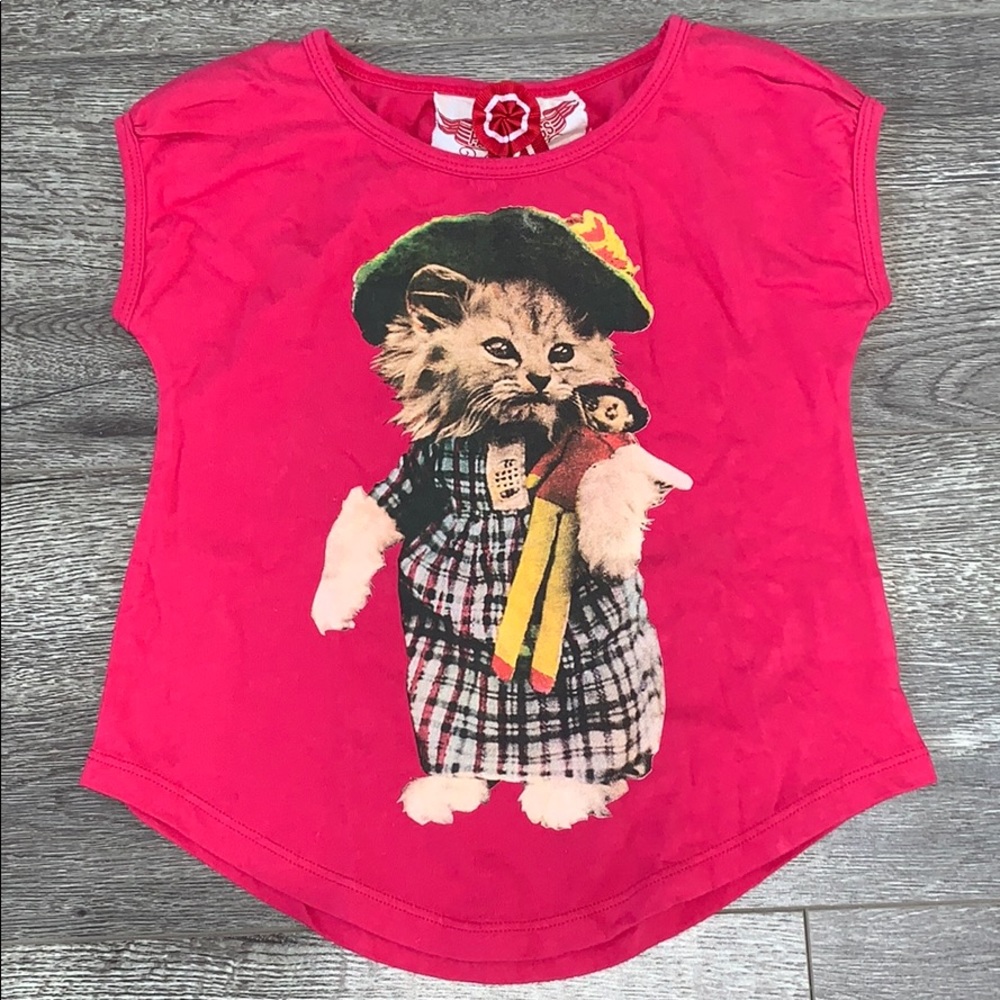 Paper Wings Kitty Doll Tank